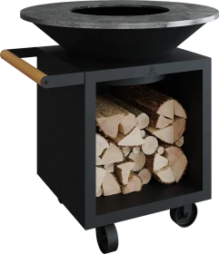 OFYR Classic Storage Black 100 Pro Grillwagen schwarz