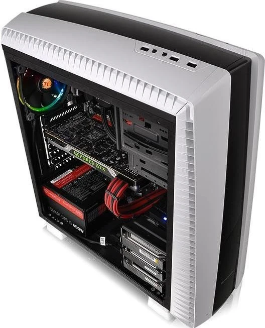 Thermaltake Versa N27 Snow weiß, Acrylfenster