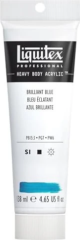 Liquitex Professional Heavy Body Acrylic brilliant blue, 138ml