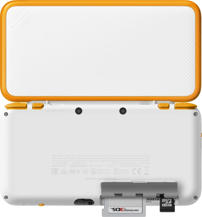 Nintendo New 2DS XL weiß/orange