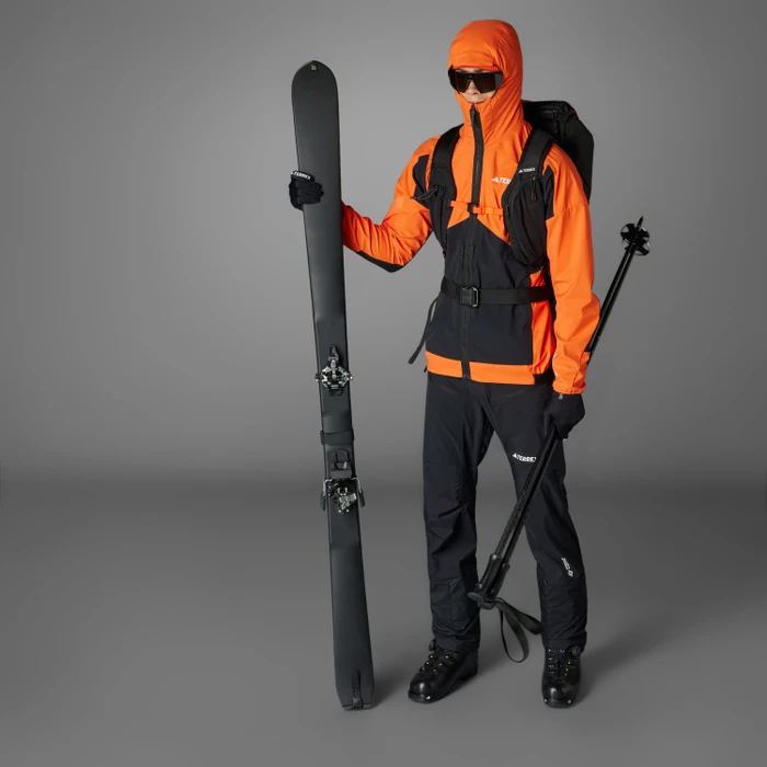 adidas Terrex Techrock Funktionsjacke semi impact orange/black (Herren)