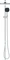 Grohe Vitalio Comfort 250 Flex Duschsystem chrom Vorschaubild