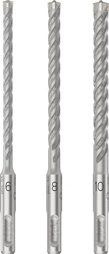 BOSCH SDS-plus Hammerbohrer-Set, 4 Schneiden, 3-teilig, 2.608.833.912