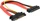 DeLOCK Kabelverlängerung SATA 22-Pin Stecker auf SATA 22-Pin Buchse, 0.20m (84362)