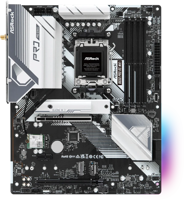 ASRock B650 Pro RS WiFi (AMD AM5)