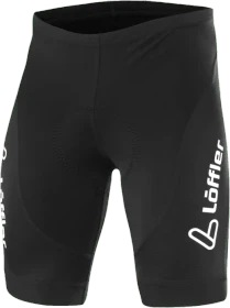 Löffler Winner II Tights Fahrradhose kurz schwarz (Herren)