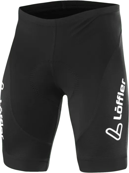 Löffler Winner II Tights Fahrradhose kurz schwarz (Herren)