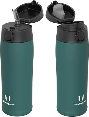 Super Sparrow To Go Isolierflasche 500ml dark green