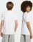 adidas Essentials T-Shirt kurzarm white/blue fusion/glow blue (Junior) Vorschaubild