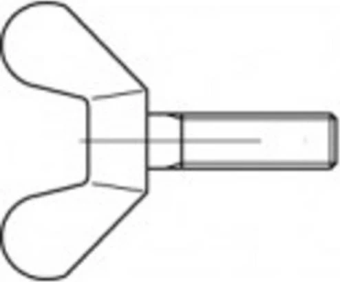 Toolcraft Flügelschraube