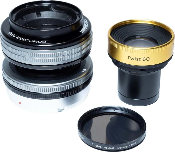 Lensbaby Composer Pro II Twist 60 Optic + ND Filter für Nikon Z