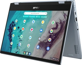 ASUS Chromebook Flip CX3 CX3400FMA-E10026, AI Blue, Core i5-1130G7, 8GB RAM, 256GB SSD, DE (90NX04A1-M00270)