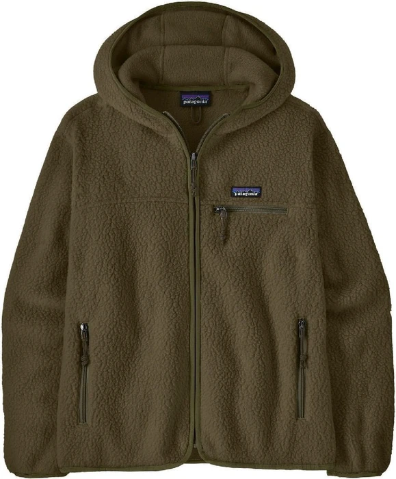 Patagonia Retro Pile Fleece Hoody Jacke basin green (Damen)