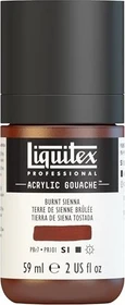 Liquitex Professional Acrylic Gouache burnt sienna, 59ml