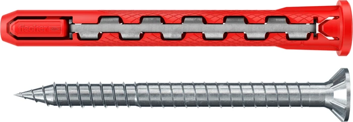 fischer HybridPower 10x90 T K Schrauben/Dübel-Sortiment, 4 Stück