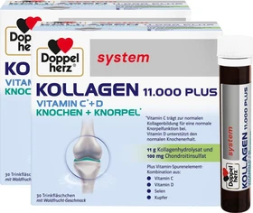 Doppelherz system Kollagen 11.000 Plus Ampullen, 60 Stück (2x 30 Stück)