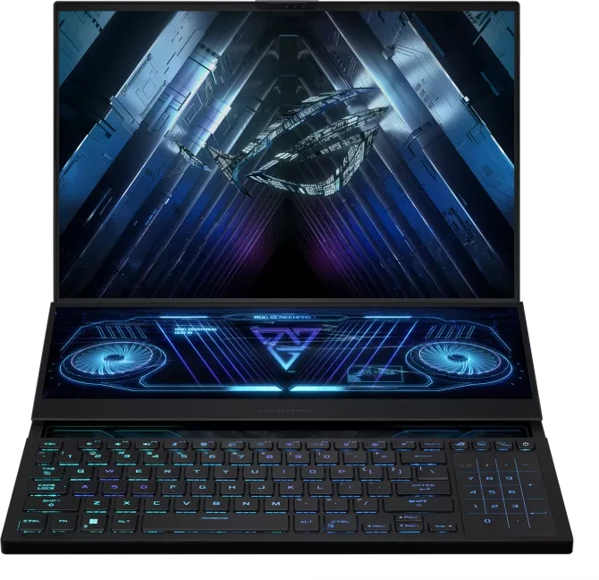 ASUS ROG Zephyrus Duo 16 GX650PZ-NM030W, Ryzen 9 7945HX, 32GB RAM, 1TB SSD, GeForce RTX 4080, DE