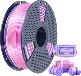 Sunlu Silk PLA+ Tri-Color Rainbow-03, mehrfarbig, Spule, 1.75mm, 1.00kg