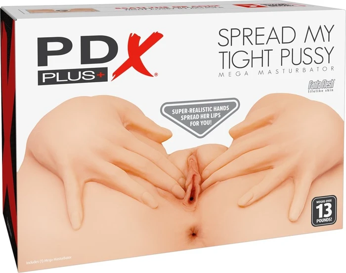 Pipedream PDX Plus Spread My Tight Pussy hautfarbe/hell