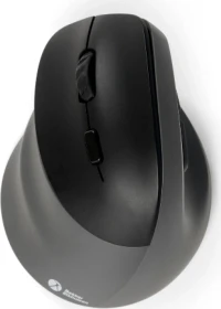 BakkerElkhuizen PRF Pro 3-Mode Vertical Mouse, Linkshänder, grau/schwarz, USB/Bluetooth (BNEPRFP3MVML)
