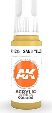 AK-Interactive 3rd Gen Acrylic Colors Acrylic Modelling Colors sand yellow, 17ml