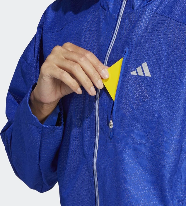 adidas Adizero Laufjacke lucid blue (Damen)
