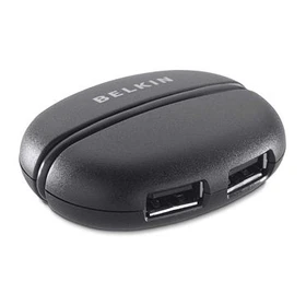 Belkin Premium USB 2.0 Travel-Hub, 4-port