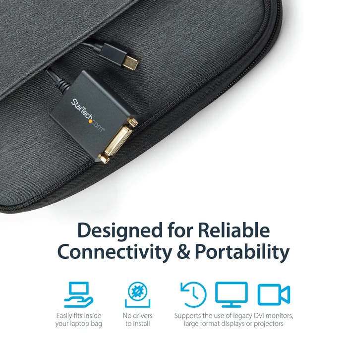 StarTech Mini DisplayPort 1.2 [Stecker] auf DVI [Buchse] Adapter