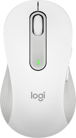 Logitech Signature M650 Large Left, Off-White, Linkshänder, Logi Bolt, USB/Bluetooth