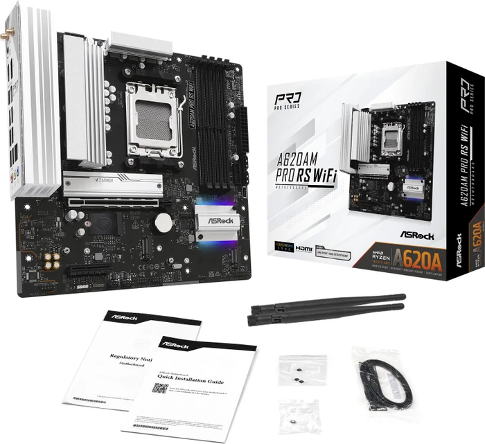 ASRock A620AM Pro RS WiFi (AMD AM5)