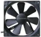 Zaward Golf Fan GII schwarz, 140mm Vorschaubild