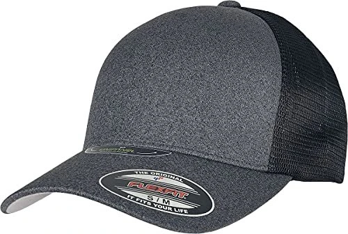 Flexfit Unipanel Trucker Mesh Kappe schwarz