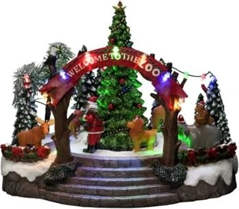 Konstsmide Motiv Szenerie Weihnachtszoo LED 19x mehrfarbig