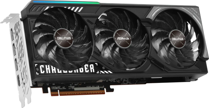 ASRock Radeon RX 9070 Challenger 16GB, RX9070 CL 16G, 16GB GDDR6, HDMI, 3x DP