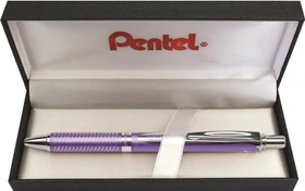 Pentel EnerGel Sterling BL407 Gelroller violett, Geschenkbox