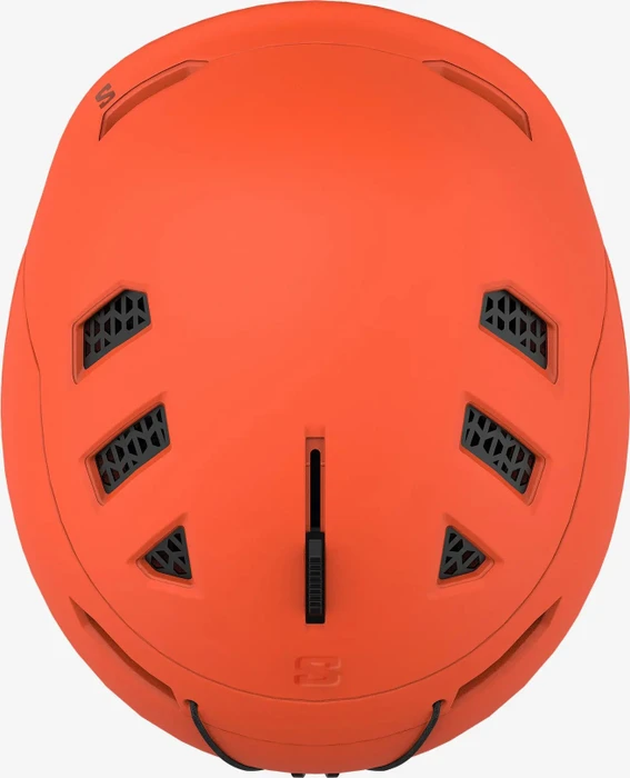 Salomon Husk Pro Helm rot/orange