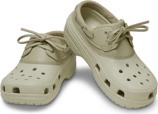 Crocs Classic Boat Shoe bone/moth