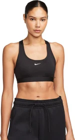 Nike Swoosh Light Support Sport-BH schwarz/weiß (Damen)