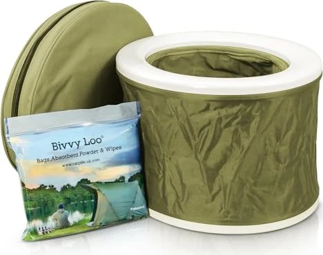 Bivvy Loo Faltbare Campingtoilette olive