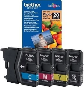 Brother Tinte LC985 Value Pack 20 Blatt