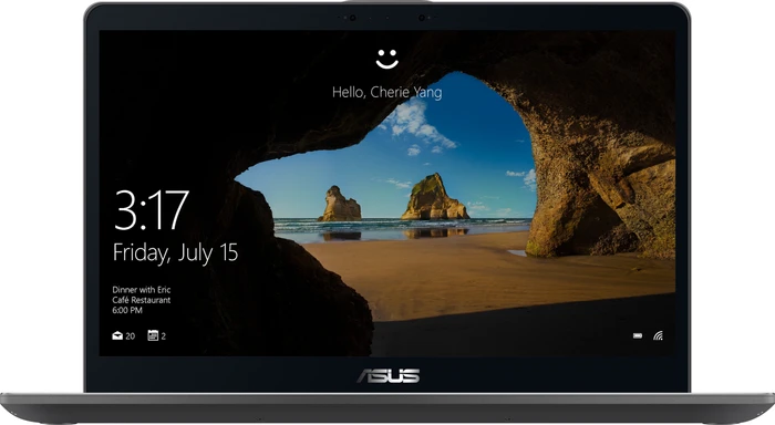 ASUS ZenBook Flip 15 UX561UD, Smoky Grey, Core i7-8550U, 16GB RAM, 256GB SSD, 2TB HDD, GeForce GTX 1050, DE