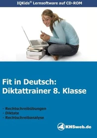 KHSweb Fit in Deutsch - Diktattrainer 8. Klasse (deutsch) (PC)