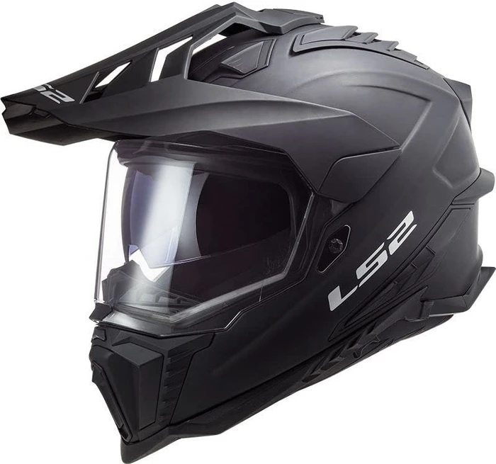 LS2 MX701 Explorer Solid matt schwarz