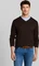 Tom Tailor Strickpullover mit V-Ausschnitt aus Baumwolle Strickpullover braun (Herren) Vorschaubild