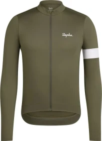 Rapha Core Thermal Trikot langarm kalamata/white asylum (Herren)
