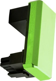 CableMod 12VHPWR Winkeladapter 180 Grad, Variante B, Sense-Pins an der Oberseite, grün