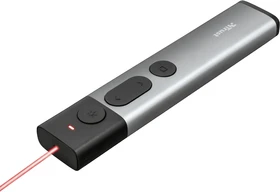 Trust Kazun Aluminium Wireless Presenter schwarz/grau, USB-A
