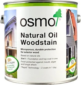 Osmo Holzschutz Öl-Lasur 903 außen basaltgrau, 2.5l