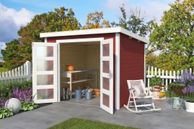 Lasita Maja Zambezi 5 Gartenhaus schwedenrot