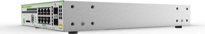 Allied Telesis CentreCOM GS970M Desktop Gigabit Managed Switch, 8x RJ-45, 2x SFP, 124W PoE+